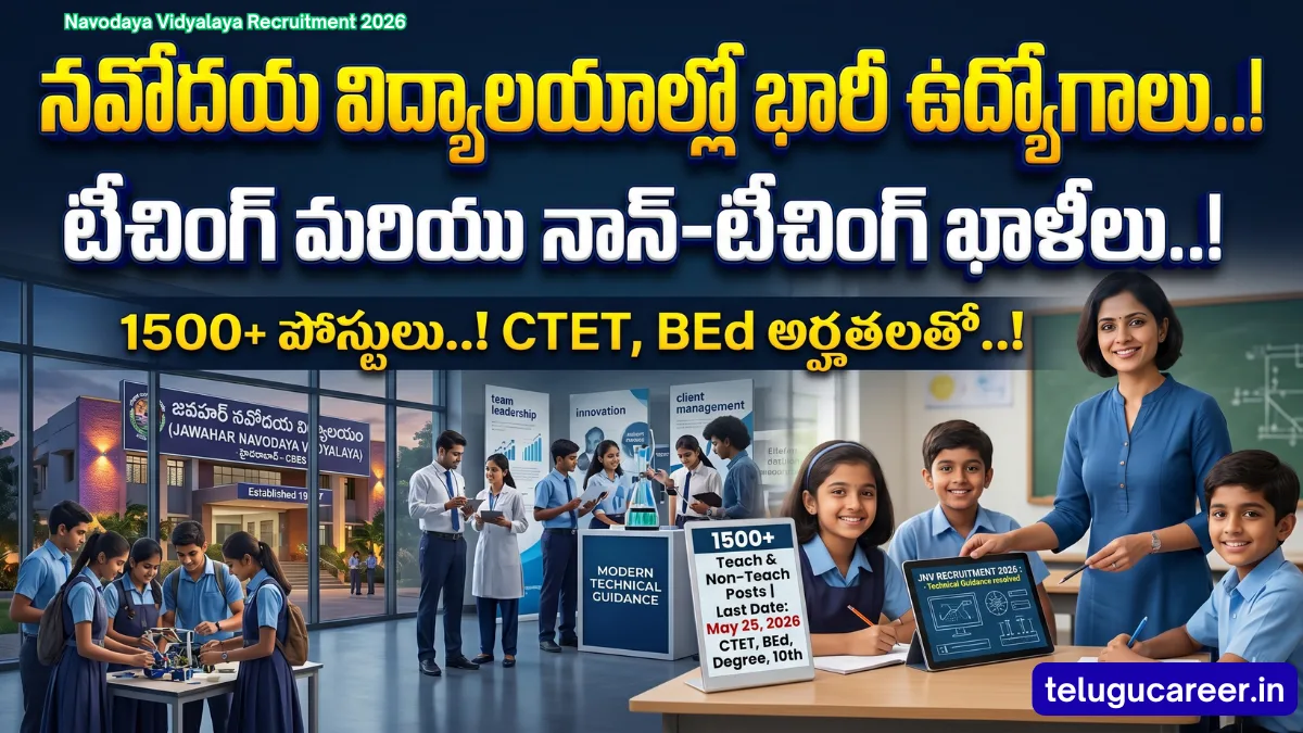 Navodaya Vidyalaya Recruitment