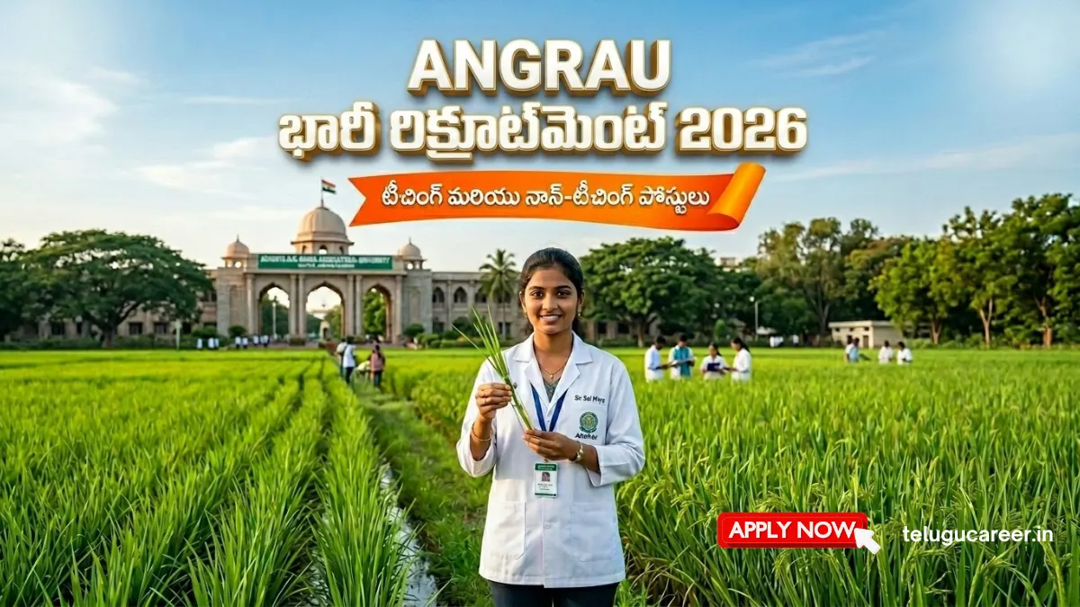 ANGRAU Recruitment