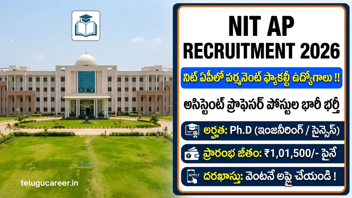 NIT Andhra Pradesh Recruitment