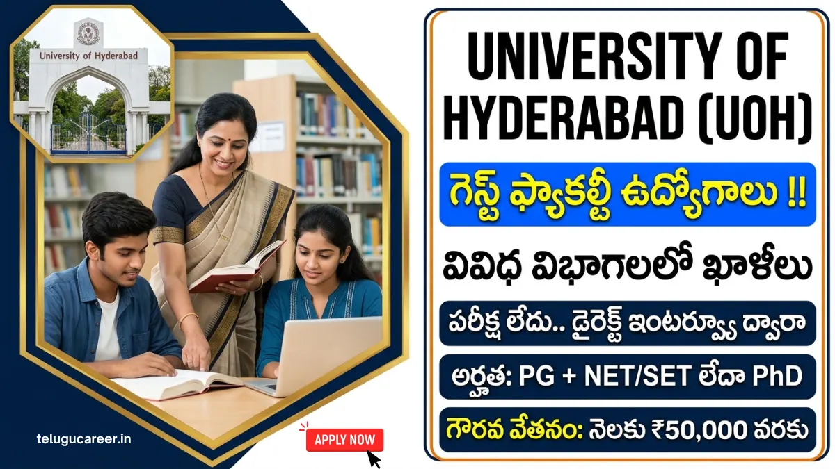UoH Guest Faculty Recruitment
