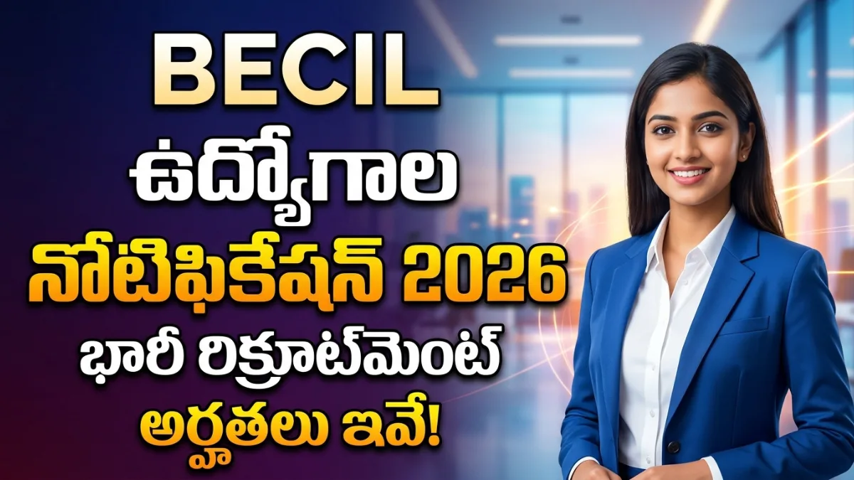 BECIL Recruitment 2026