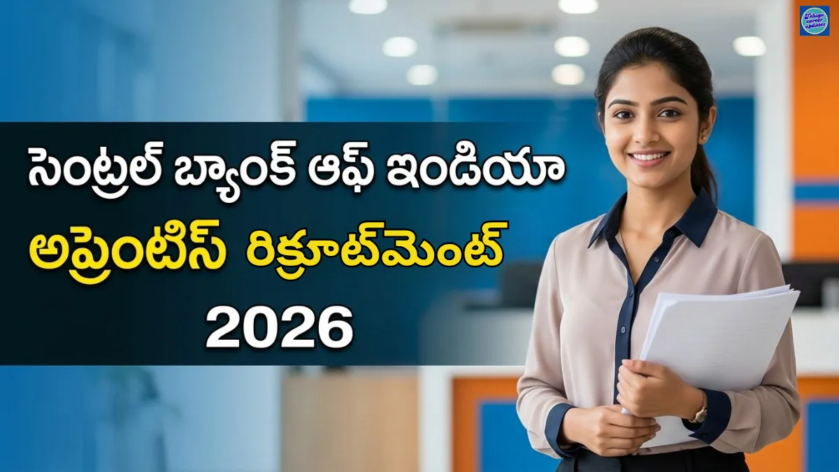 Central Bank of India Apprentice Recruitment