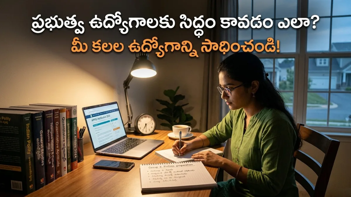 How To Prepare For Govt Jobs In Telugu