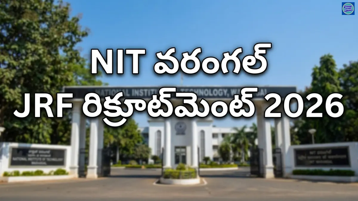 NIT Warangal JRF Recruitment