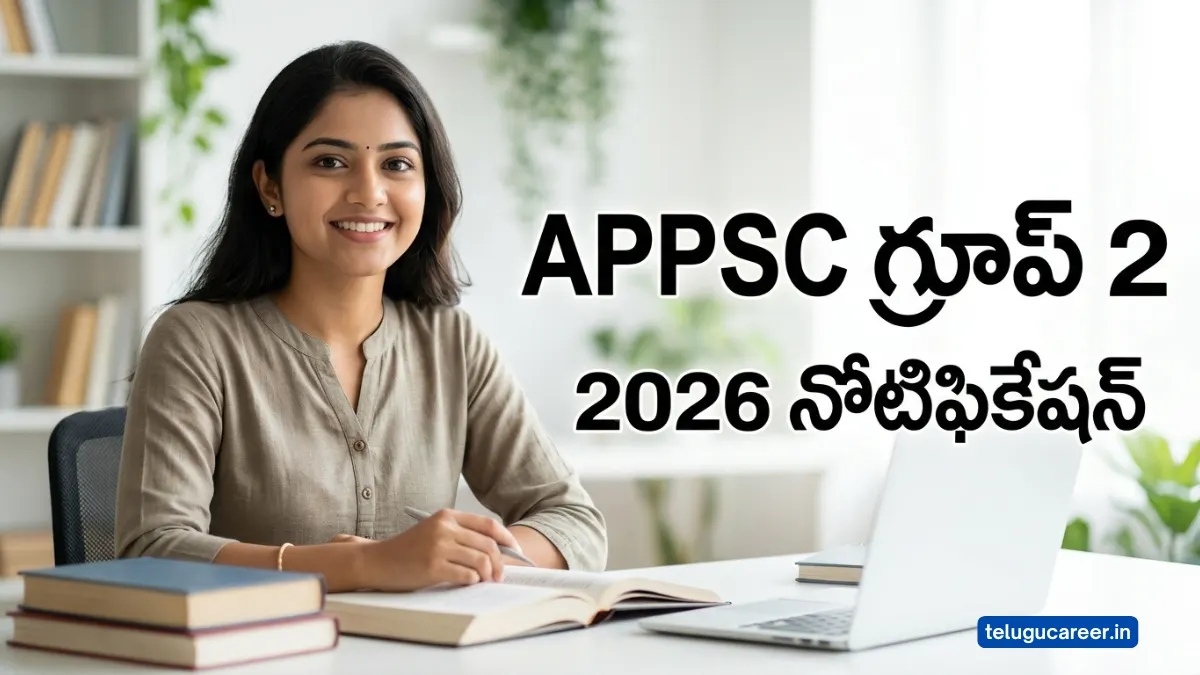 APPSC Group 2 Recruitment telugu