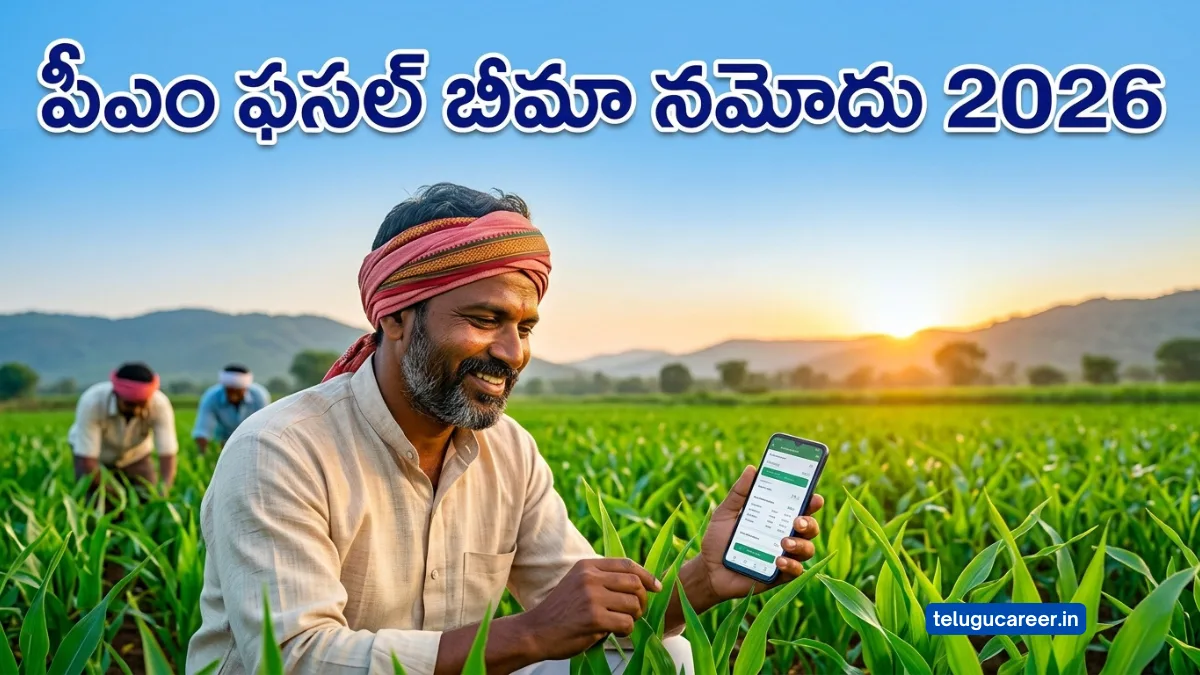 PM Fasal Bima Enrollment telugu